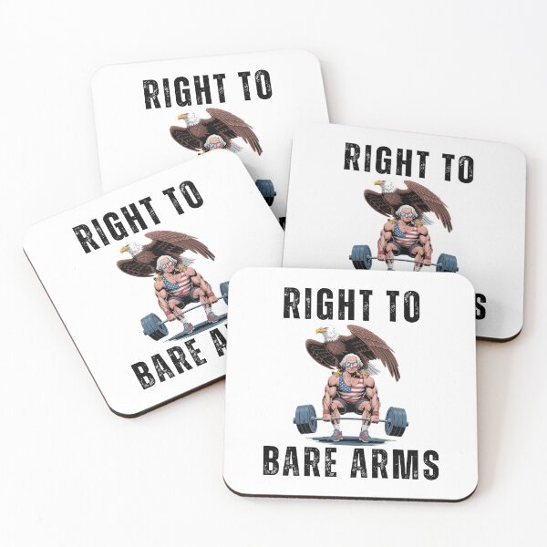 Item preview, Right to bare arms George Washington 4th of July humor designed and sold by snowry.