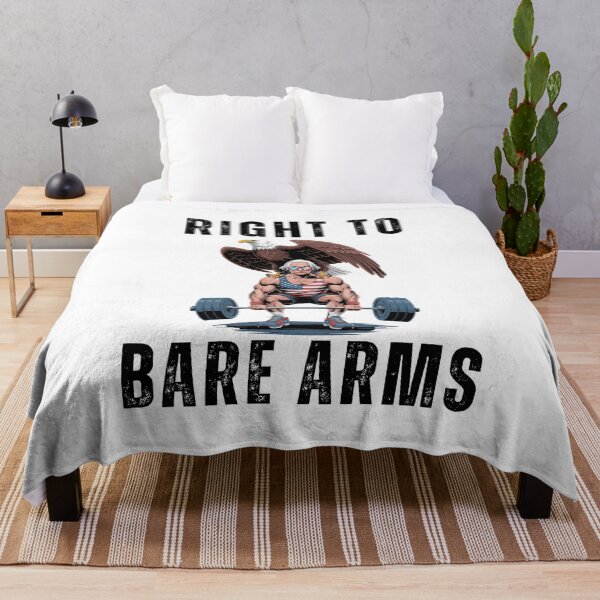 Item preview, Right to bare arms George Washington 4th of July humor designed and sold by snowry.