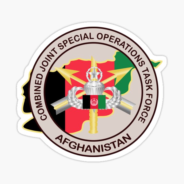Item preview, Army - Combined Joint Special Operations Task Force - Afghanistan wo Txt designed and sold by Military Insignia Products.