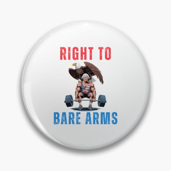 Item preview, Right to bare arms George Washington 4th of July joke designed and sold by snowry.