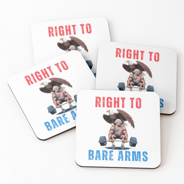 Item preview, Right to bare arms George Washington 4th of July joke designed and sold by snowry.