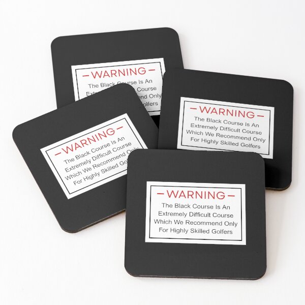Item preview, Bethpage Black Warning Sign - Ryder Cup designed and sold by triharder12.