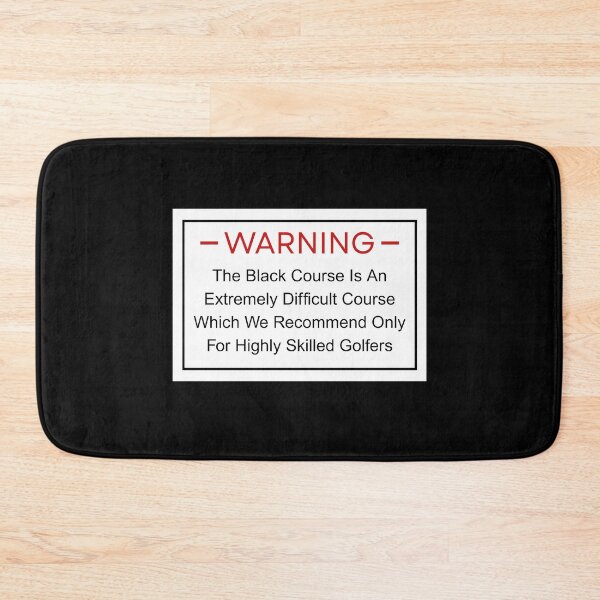 Item preview, Bethpage Black Warning Sign - Ryder Cup designed and sold by triharder12.