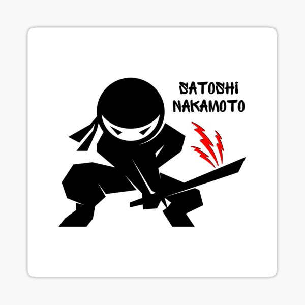 Item preview, Satoshi Nakamoto Ninja designed and sold by Godz Watcher Designs.