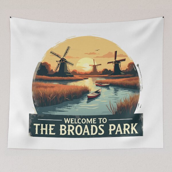 Item preview, Welcome to Broads National British Park designed and sold by Blok45.