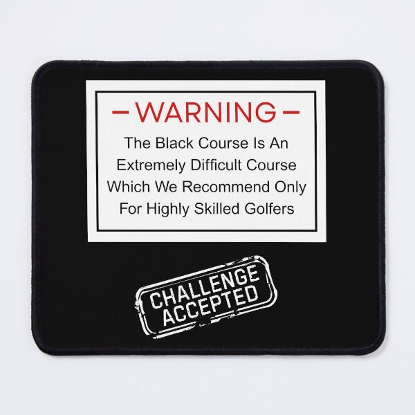 Item preview, Bethpage Black Warning Sign - Golf Challenge designed and sold by triharder12.