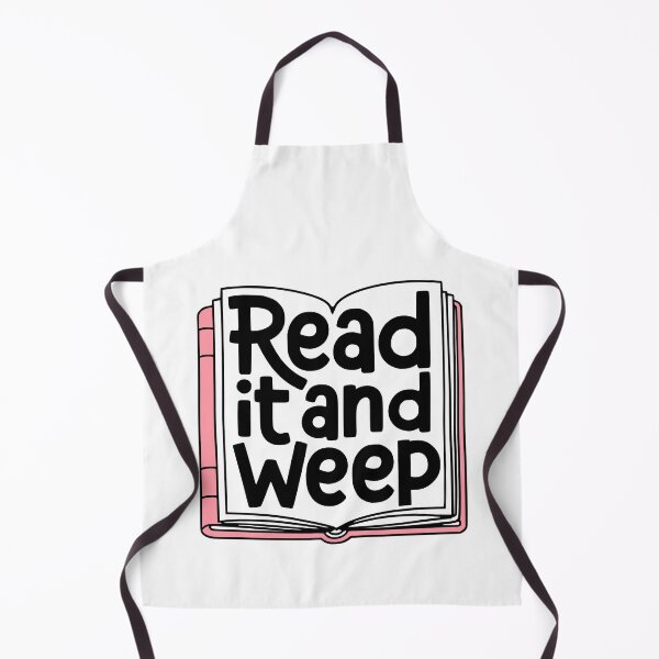 Item preview, Read It And Weep! Funny Book Pun designed and sold by PMCreative.
