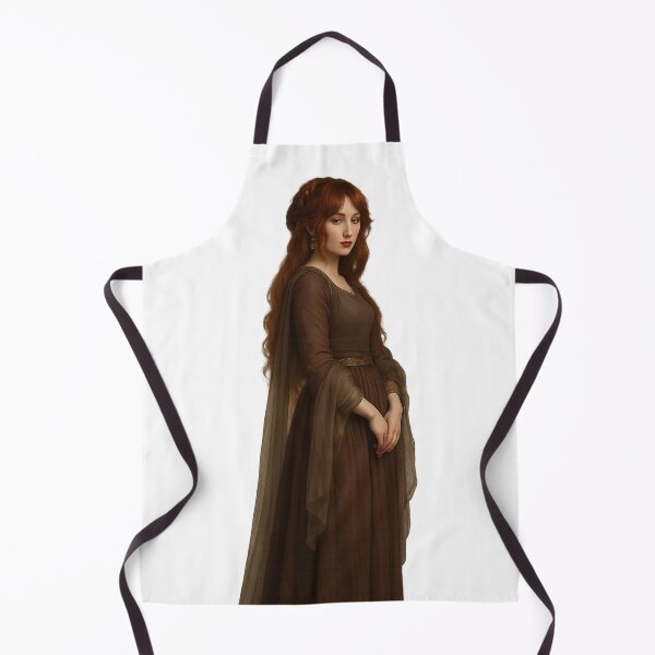 Item preview, Vintage Medieval Noblewoman Illustration designed and sold by DibujandoPorfa.