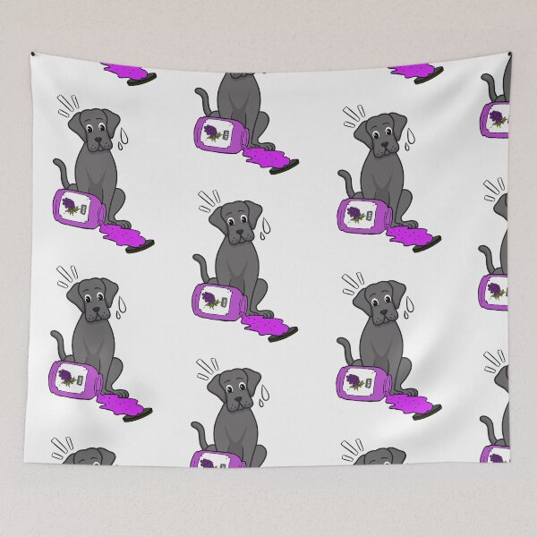 Item preview, Funny Big Dog Spilled Grape Jam designed and sold by Pet Station.