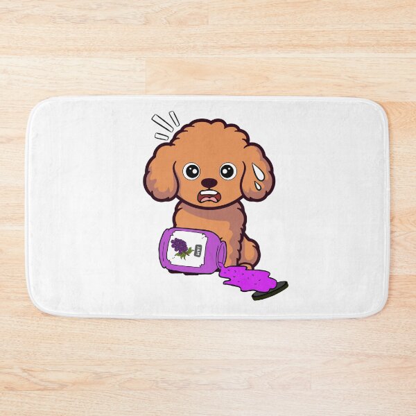 Item preview, Funny Brown Dog Spilled Grape Jam designed and sold by Pet Station.
