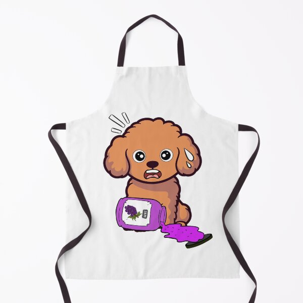 Item preview, Funny Brown Dog Spilled Grape Jam designed and sold by Pet Station.