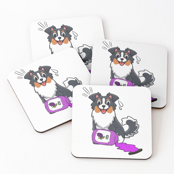 Item preview, Funny Collie Dog Spilled Grape Jam designed and sold by Pet Station.