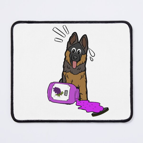 Item preview, Funny Guard Dog Spilled Grape Jam designed and sold by Pet Station.