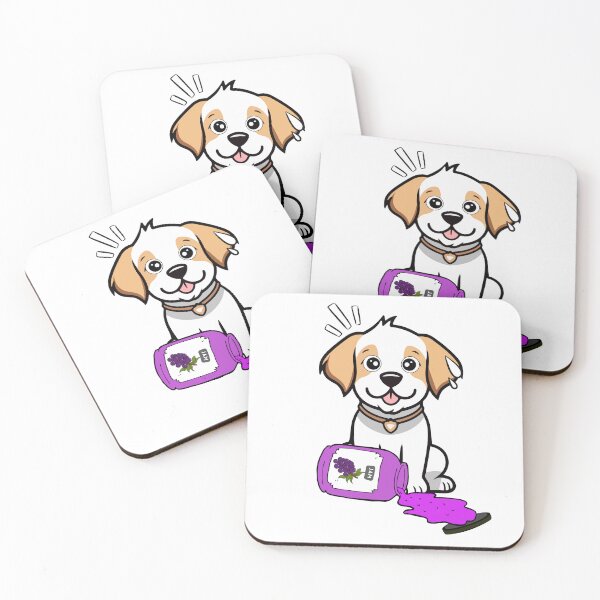 Item preview, Funny Happy Dog Spilled Grape Jam designed and sold by Pet Station.