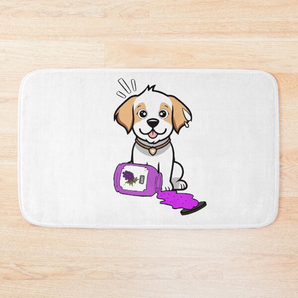 Item preview, Funny Happy Dog Spilled Grape Jam designed and sold by Pet Station.