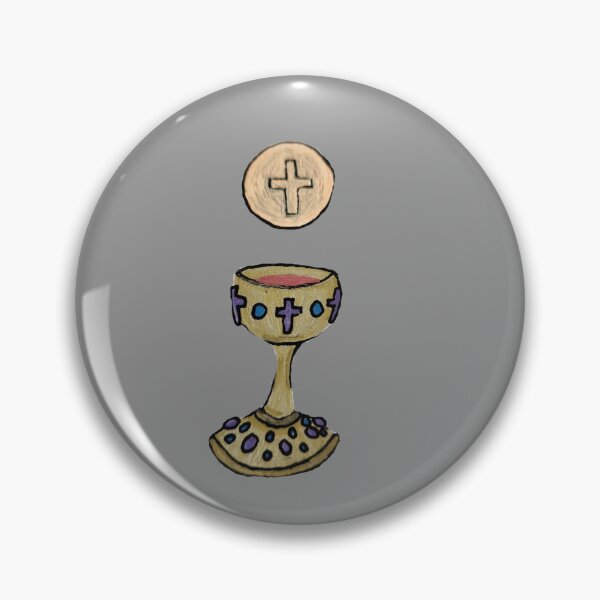 Item preview, Eucharist (Grey) designed and sold by Snowroseblossom.