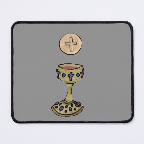 Item preview, Eucharist (Grey) designed and sold by Snowroseblossom.
