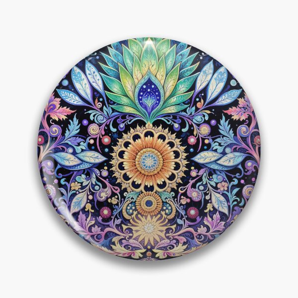 Item preview, Mystical Psychedelic Flower designed and sold by Neo-Studio.