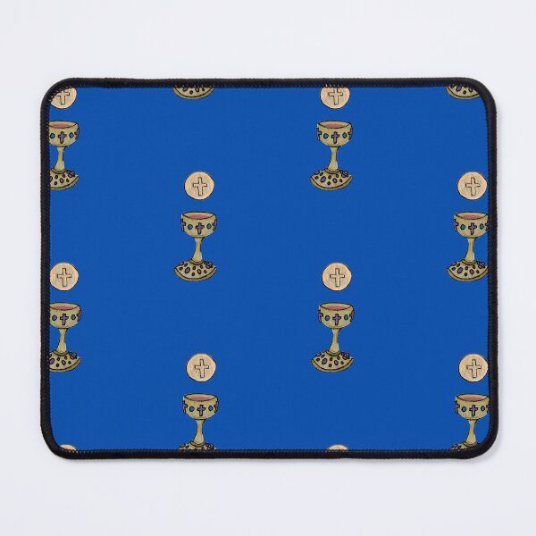 Item preview, Eucharist (Blue) designed and sold by Snowroseblossom.