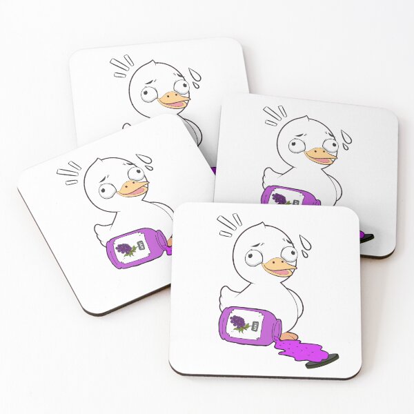 Item preview, Funny fat duck Spilled Grape Jam designed and sold by Pet Station.