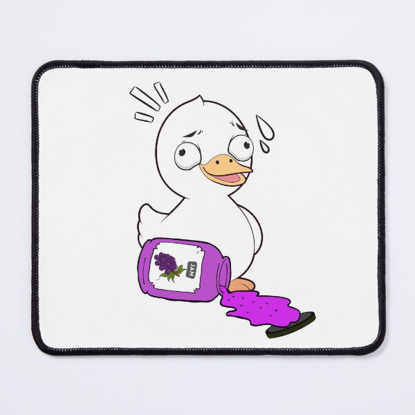 Item preview, Funny fat duck Spilled Grape Jam designed and sold by Pet Station.