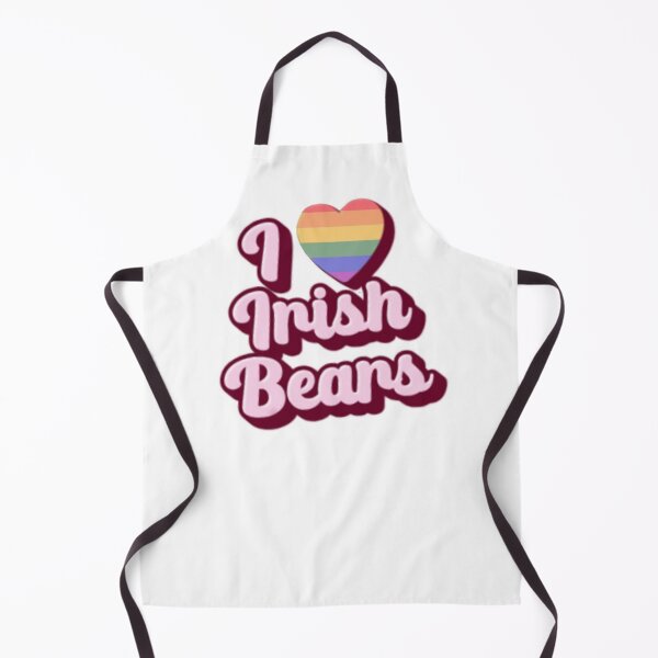 Item preview, I Heart Irish Bears WordArt Gay Sticker designed and sold by feardeargcrafts.