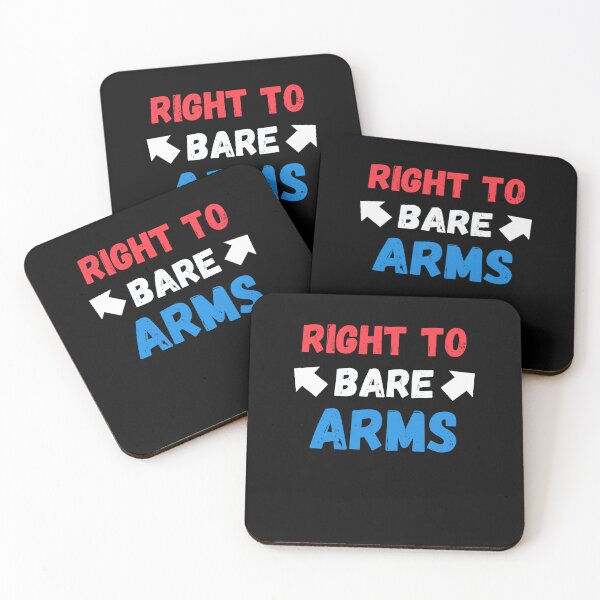 Item preview, Right to bare arms funny 4th of July workout humor designed and sold by snowry.