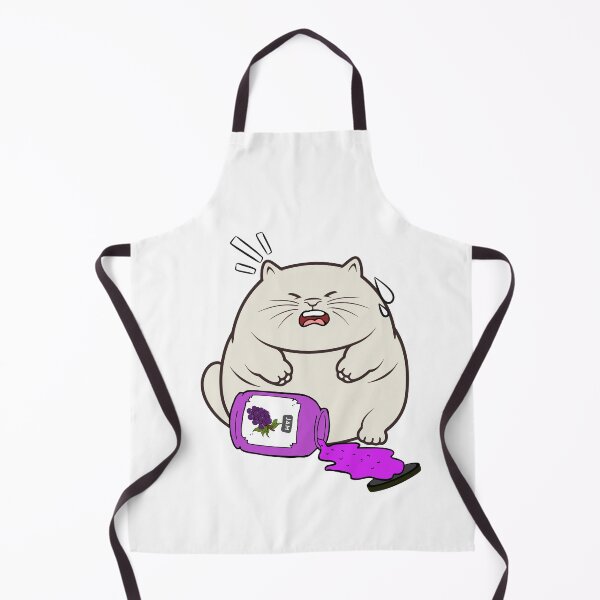 Item preview, Funny fat cat Spilled Grape Jam designed and sold by Pet Station.