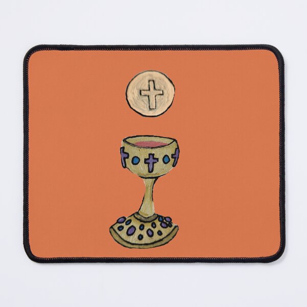 Item preview, Eucharist (Orange) designed and sold by Snowroseblossom.