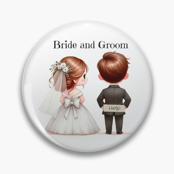Item preview, Bride and Groom designed and sold by Emilyprintart.