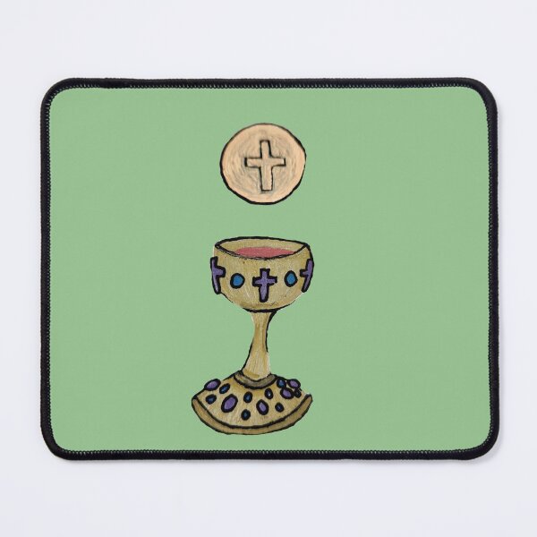 Item preview, Eucharist (Sage Green) designed and sold by Snowroseblossom.