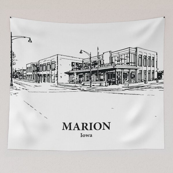 Item preview, Marion - Iowa designed and sold by Lakeric Cityscapes.