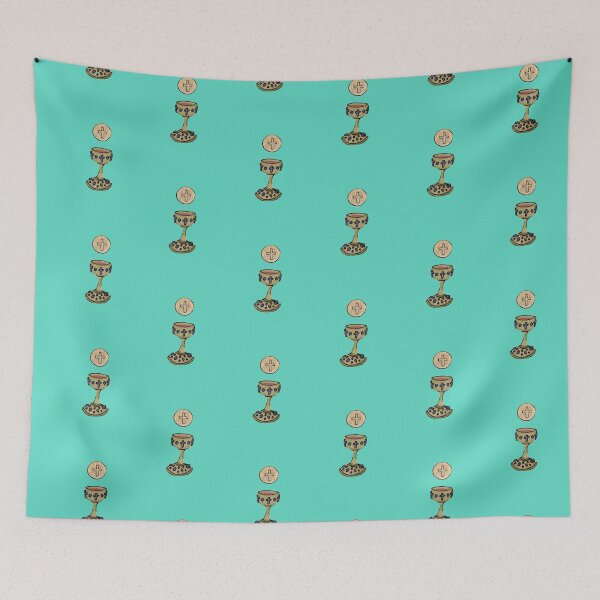 Item preview, Eucharist (Aqua) designed and sold by Snowroseblossom.