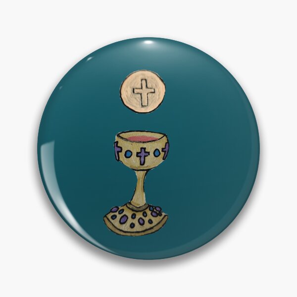 Item preview, Eucharist (Teal) designed and sold by Snowroseblossom.