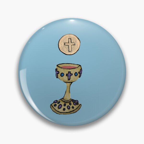 Item preview, Eucharist (Light Blue) designed and sold by Snowroseblossom.