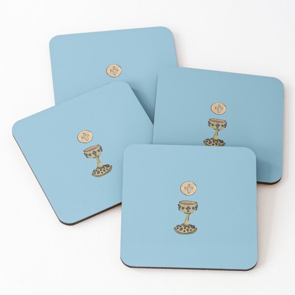 Item preview, Eucharist (Light Blue) designed and sold by Snowroseblossom.
