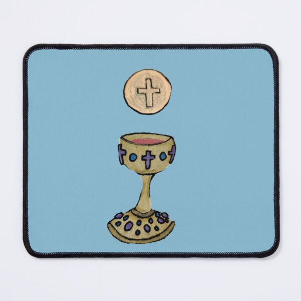 Item preview, Eucharist (Light Blue) designed and sold by Snowroseblossom.