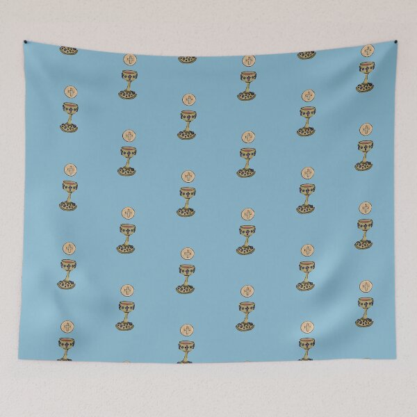 Item preview, Eucharist (Light Blue) designed and sold by Snowroseblossom.