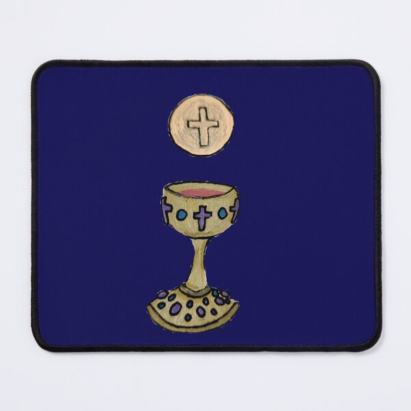 Item preview, Eucharist (Navy) designed and sold by Snowroseblossom.