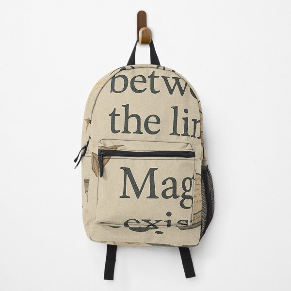 Item preview, Magic Between the Lines – Literary Quote Art designed and sold by SoulAndInk.