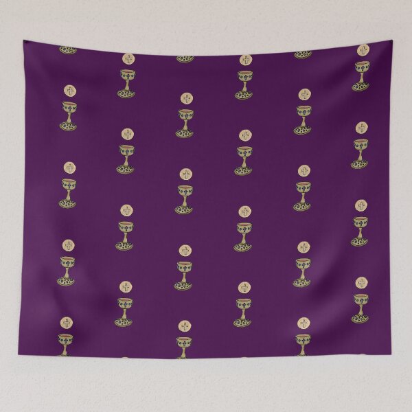 Item preview, Eucharist (Eggplant) designed and sold by Snowroseblossom.