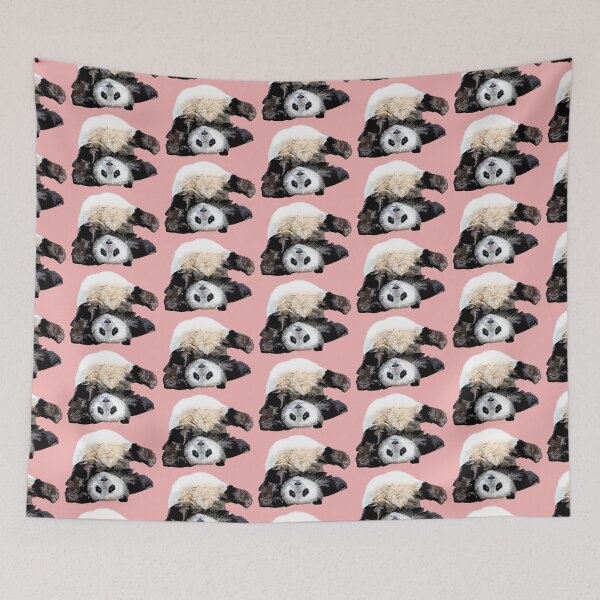 Artikelvorschau, Verspielte Upside-Down-Panda-Illustration – Niedliche Tierkunst für Sticker, Drucke & mehr entworfen und verkauft von Pandositive.