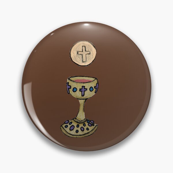 Item preview, Eucharist (Brown) designed and sold by Snowroseblossom.