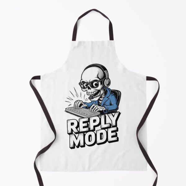Item preview, Reply Mode Activated Skeleton Typing Fast designed and sold by Taans-Creation.