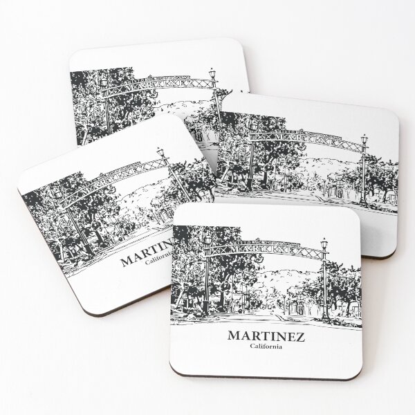 Item preview, Martinez - California designed and sold by Lakeric Cityscapes.