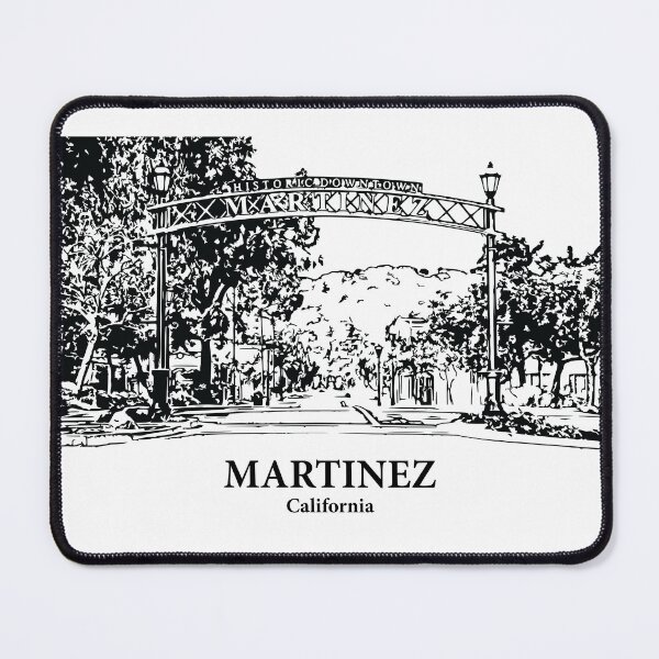 Item preview, Martinez - California designed and sold by Lakeric Cityscapes.