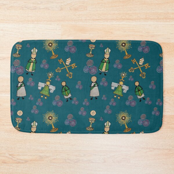 Item preview, Catholic Life - Teal designed and sold by Snowroseblossom.
