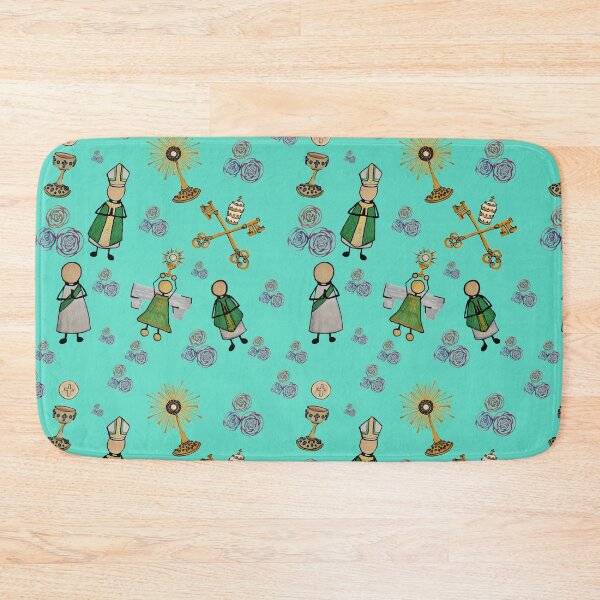 Item preview, Catholic Life - Aqua designed and sold by Snowroseblossom.