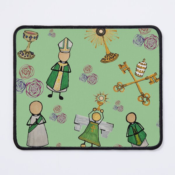Item preview, Catholic Life - Sage Green designed and sold by Snowroseblossom.
