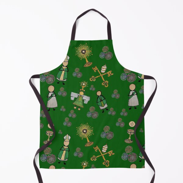 Item preview, Catholic Life - Dark Green designed and sold by Snowroseblossom.